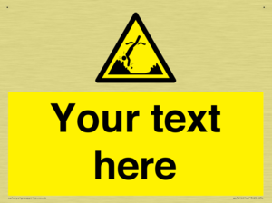 Custom Warning submerged objects